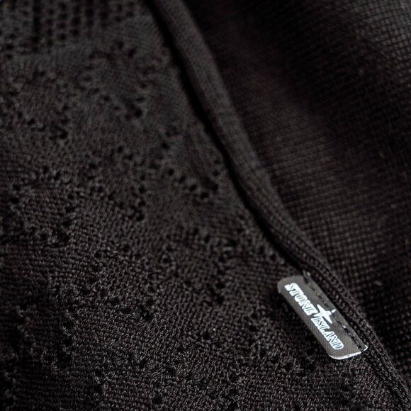 Stone Island x Shadow Project Knitted T-Shirt in Black size Large NWT $438 - Picture 5 of 12